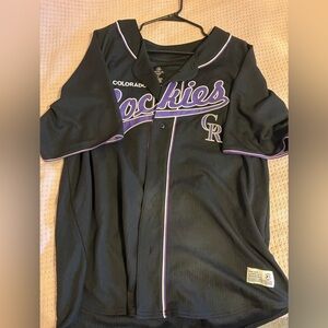 Colorado Rockies Black Jersey XL